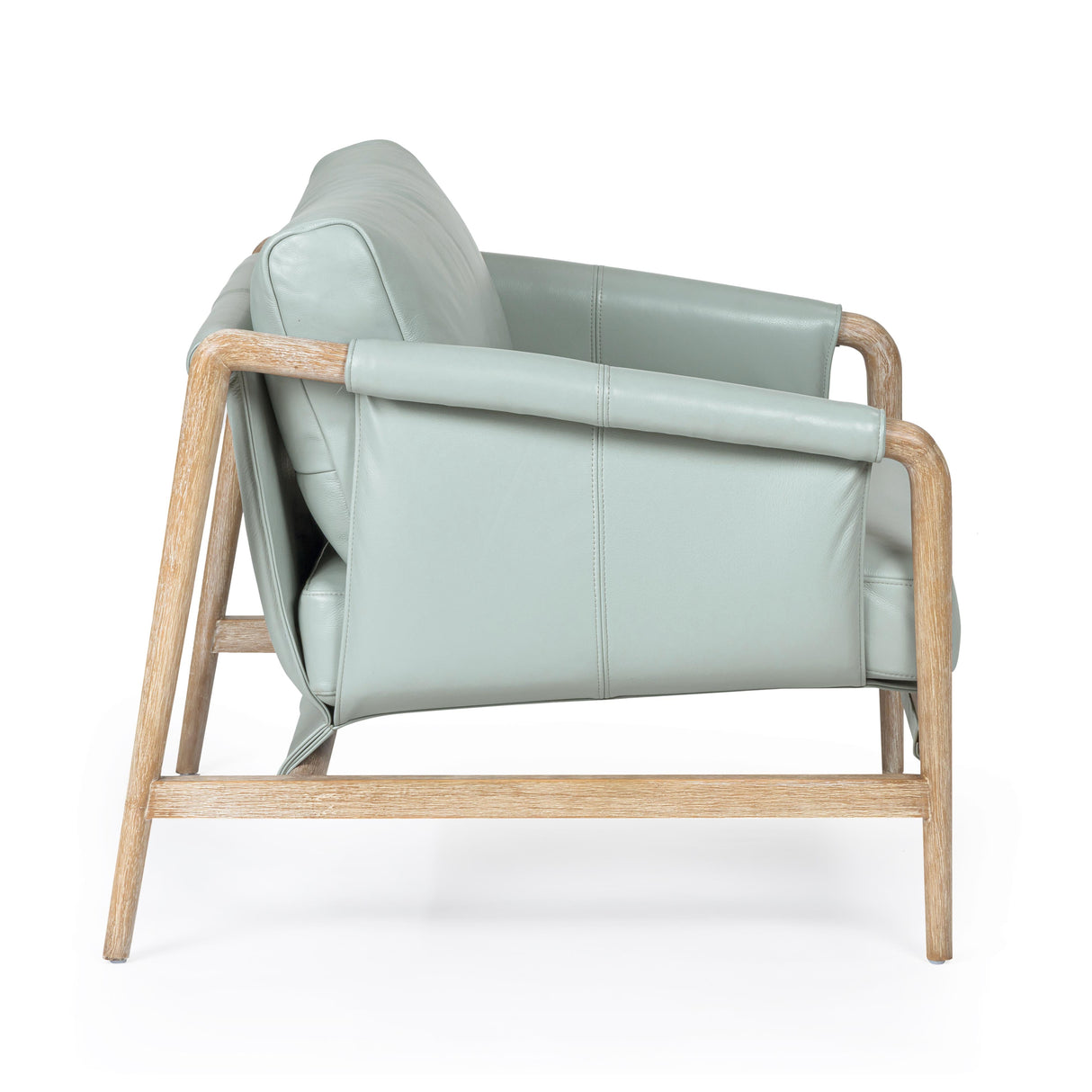 Chakka Genuine Leather Accent Chair