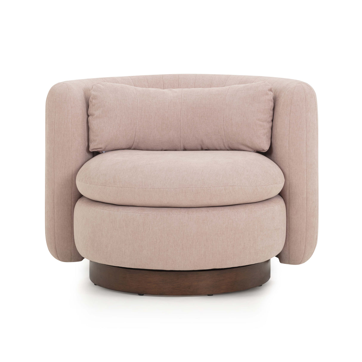 Nura Chenille Swivel Accent Chair