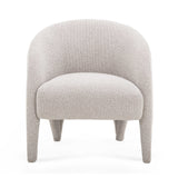 Kris Warm Grey Boucle Accent Chair
