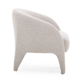 Kris Warm Grey Boucle Accent Chair