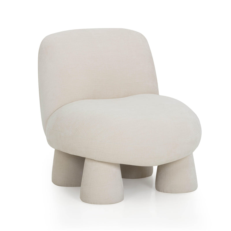 Stomp Upcycled Chenille Accent Chair