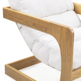 Palma Upcycled Fabric Accent Chair