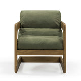 Palma Upcycled Fabric Accent Chair