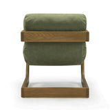 Palma Upcycled Fabric Accent Chair