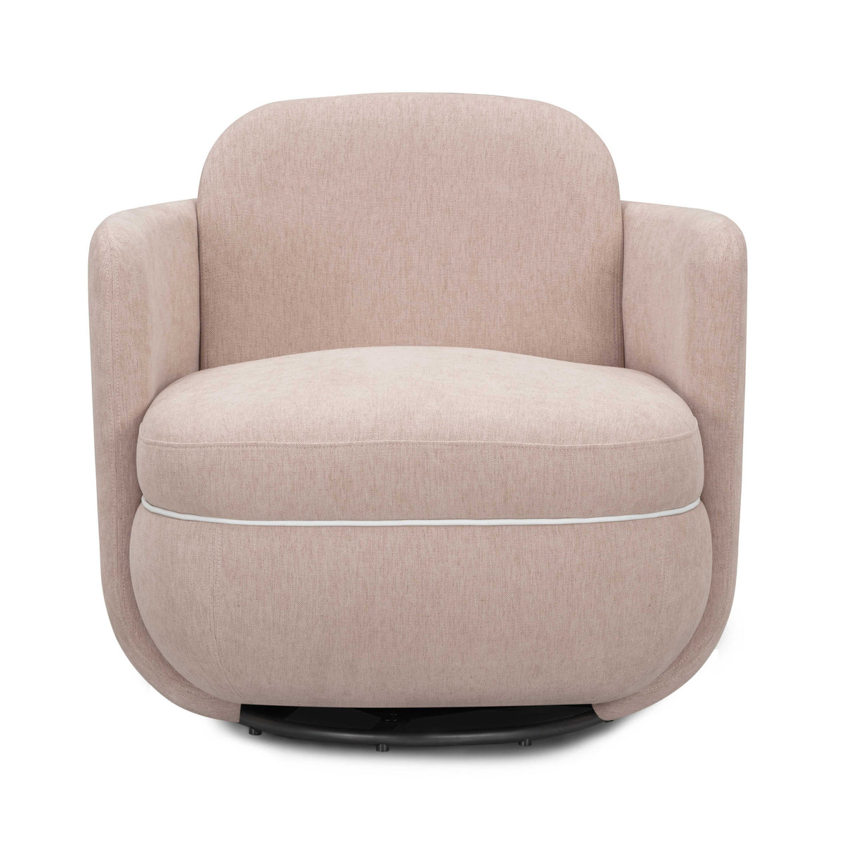 Wolfie Performance Chenille Swivel Accent Chair - View 3