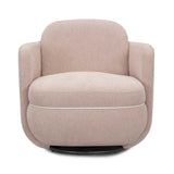 Wolfie Performance Chenille Swivel Accent Chair - View 3