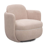 Wolfie Performance Chenille Swivel Accent Chair - View 1