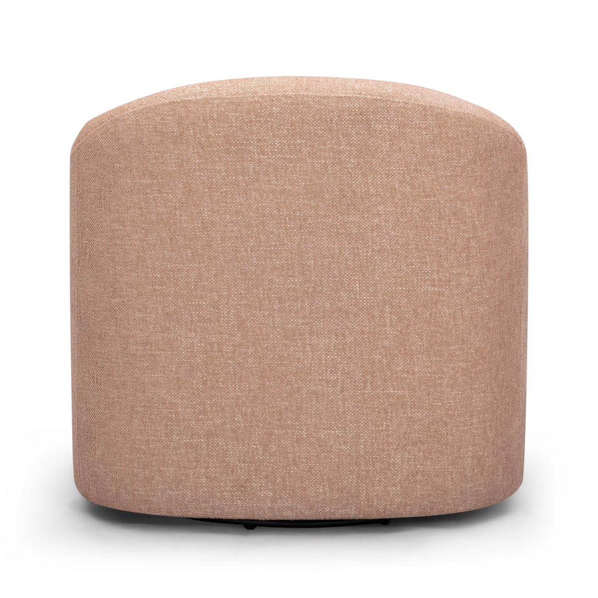 Thao Contract-Grade Basketweave Fabric Swivel Accent Chair - View 12