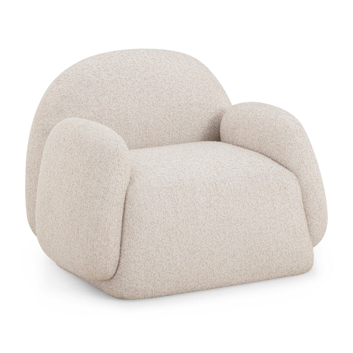 Marius Contract-Grade Boucle Accent Chair - View 9