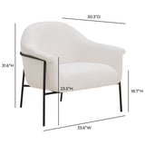 Lua Performance Chenille Accent Chair - View 7