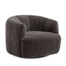 Jasmine Upcycled Contract-Grade Basketweave Fabric Swivel Accent Chair - View 8