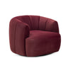 Jasmine Performance Velvet Swivel Accent Chair - View 1