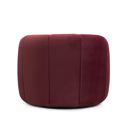 Jasmine Performance Velvet Swivel Accent Chair - View 6