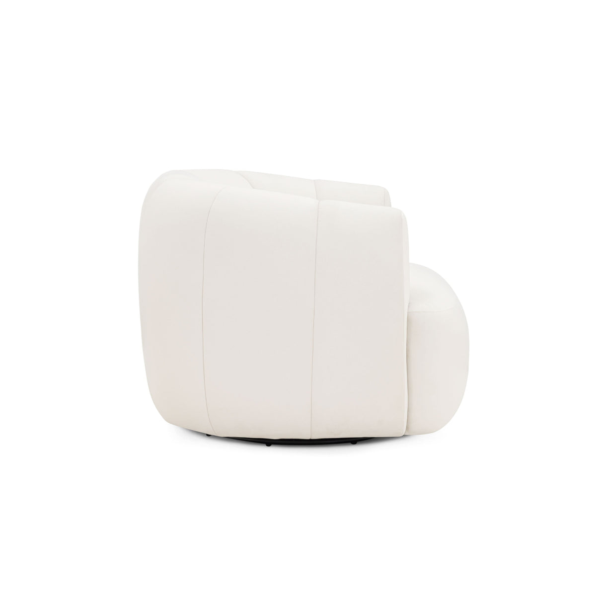 Jasmine Performance Velvet Swivel Accent Chair - View 11