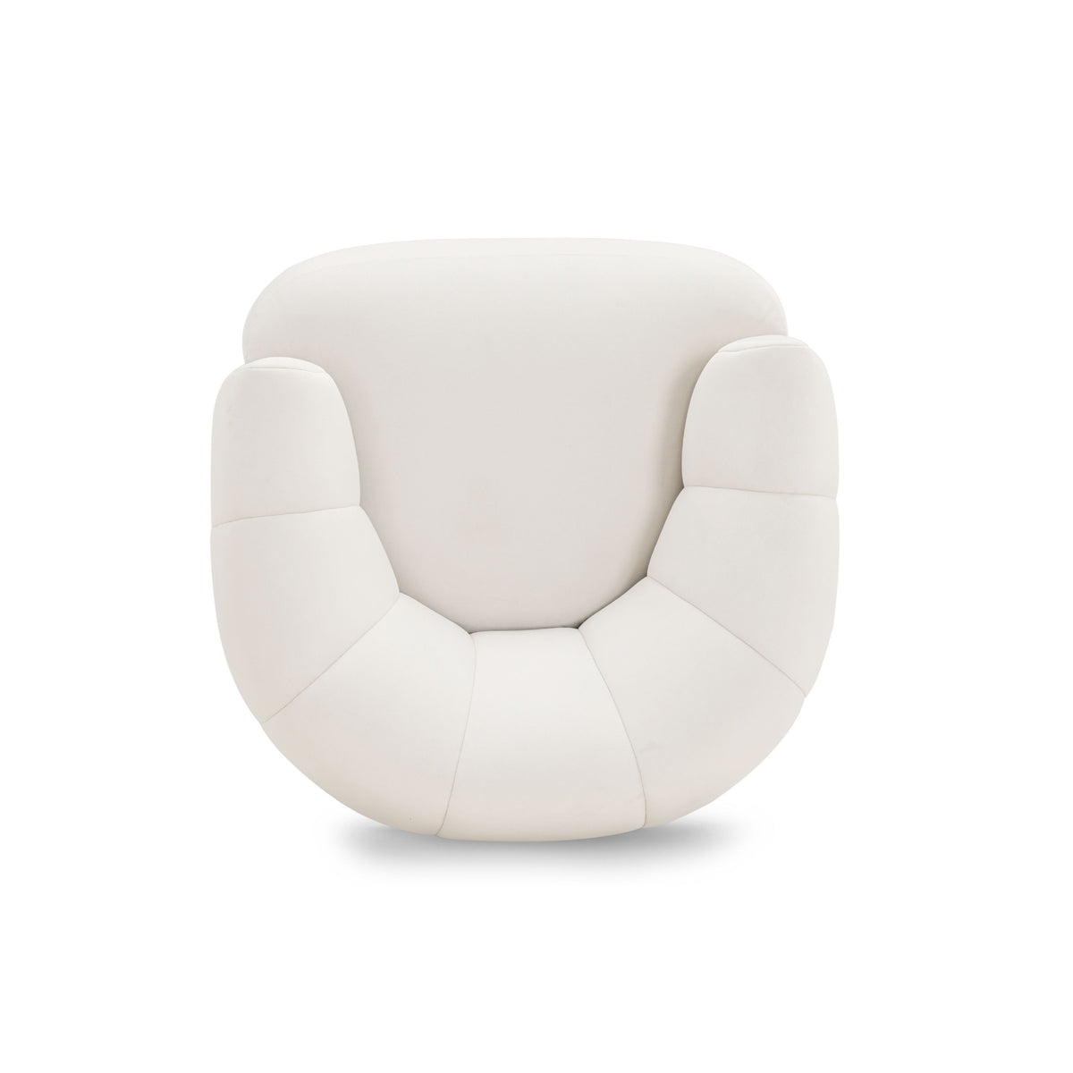 Jasmine Performance Velvet Swivel Accent Chair - View 14