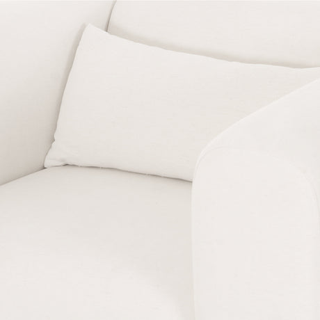 Tarra Cream Performance Chenille Accent Chair - View 6