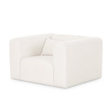 Tarra Cream Performance Chenille Accent Chair - View 4