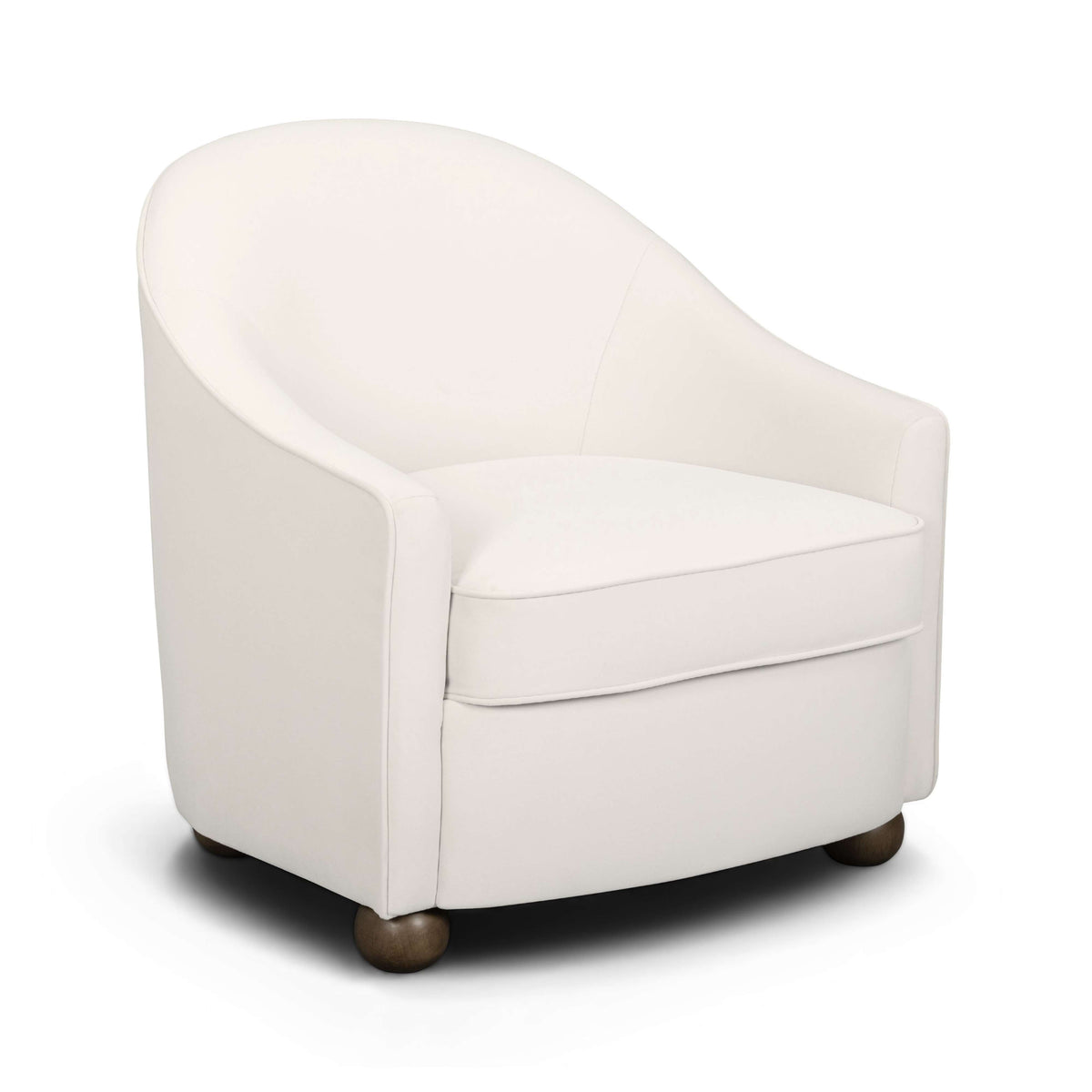 Cettie Performance Velvet Accent Chair - View 1
