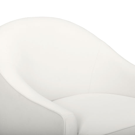 Cettie Performance Velvet Accent Chair - View 5