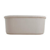 Yara 70" Pleated Velvet Loveseat