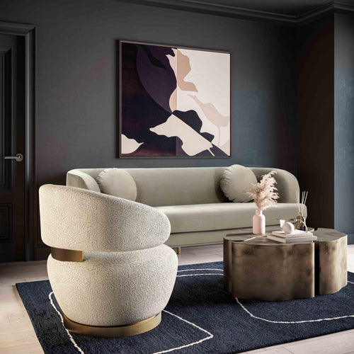 Austin Upholstered Swivel Chair
