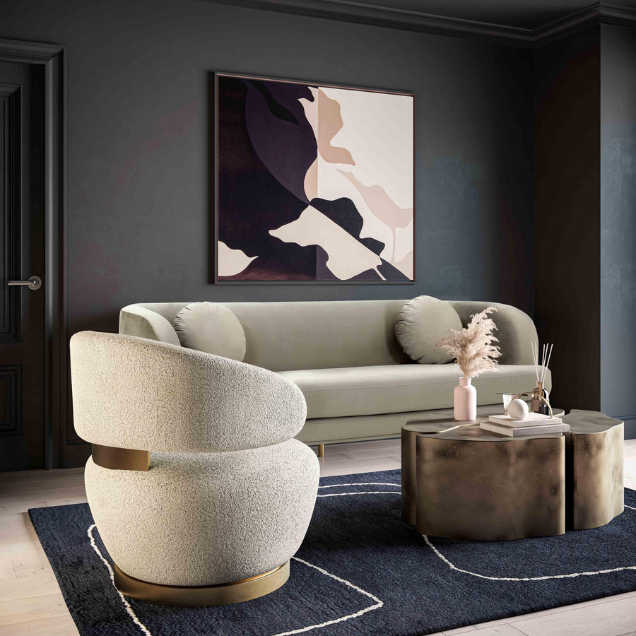 Austin Upholstered Swivel Chair