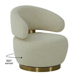 Austin Upholstered Swivel Chair
