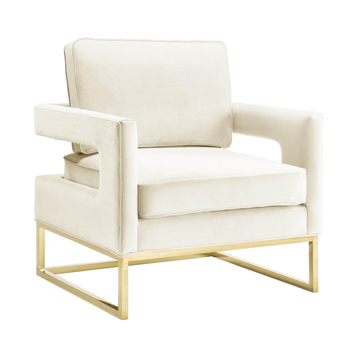 Avery Velvet Accent Chair