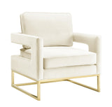 Avery Velvet Accent Chair