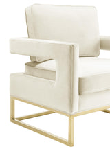 Avery Velvet Accent Chair