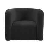 Curves Velvet Lounge Chair