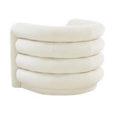 Curves Velvet Lounge Chair