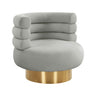 Naomi Velvet Swivel Chair