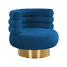 Naomi Velvet Swivel Chair