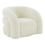 Slipper Upholstered Swivel Chair