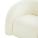 Slipper Upholstered Swivel Chair