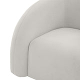 Slipper Upholstered Swivel Chair