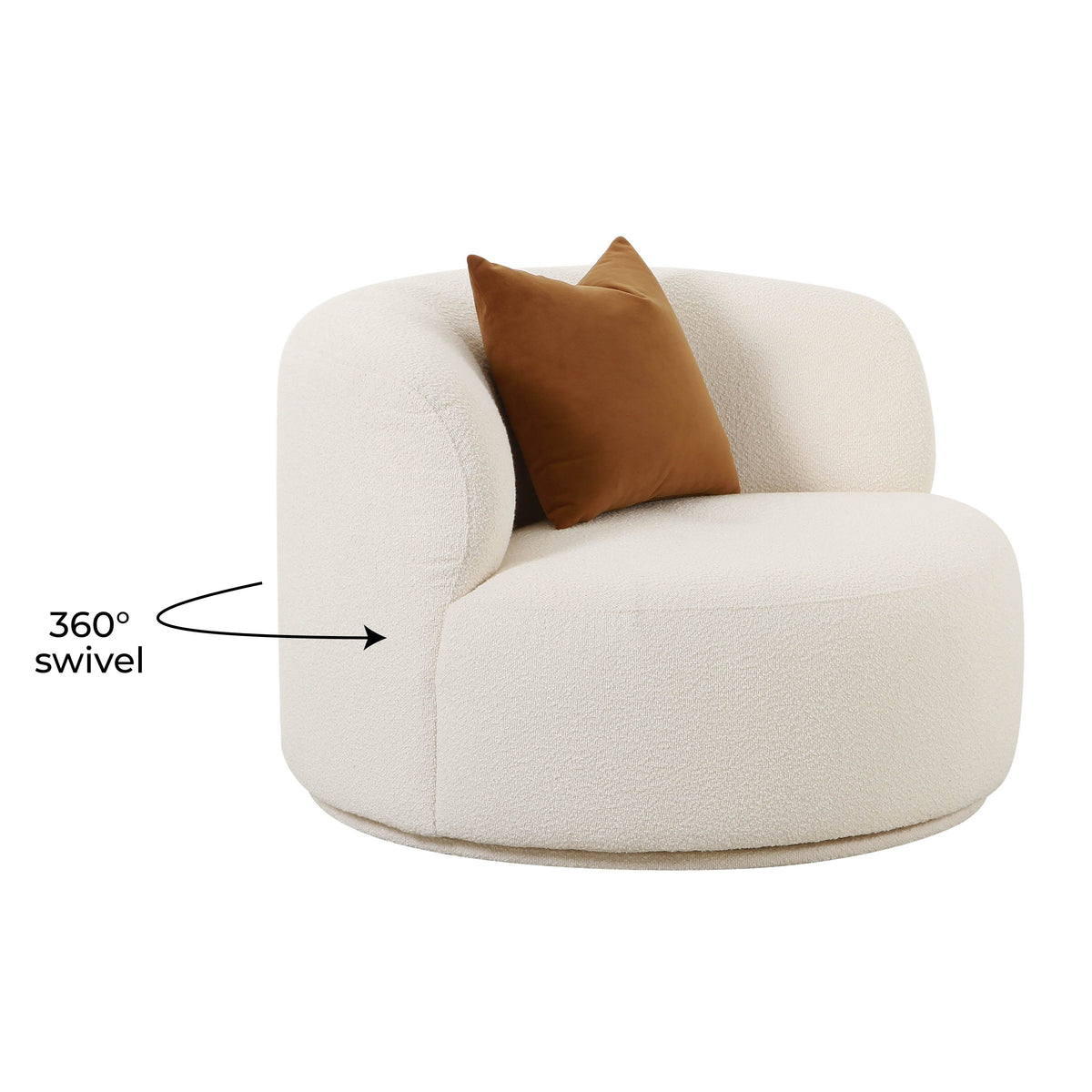 Fickle Swivel Accent Chair - View 22
