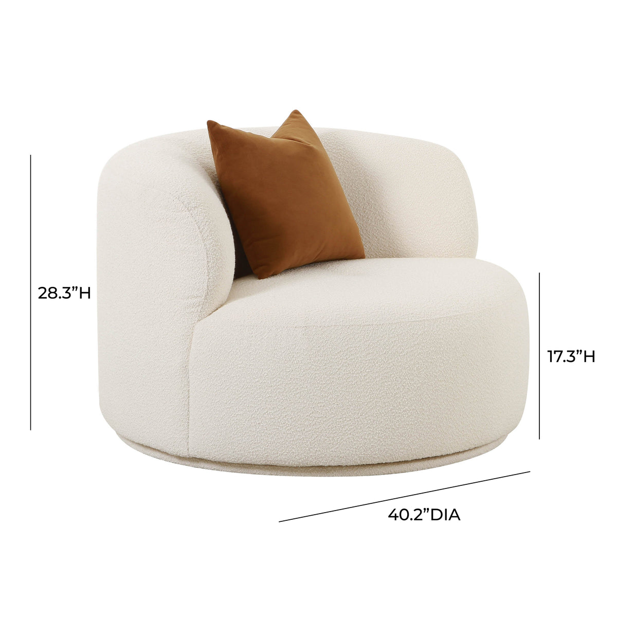Fickle Swivel Accent Chair - View 23