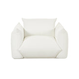 Saint Tropez Pearl Performance Fabric Stuffed Armchair