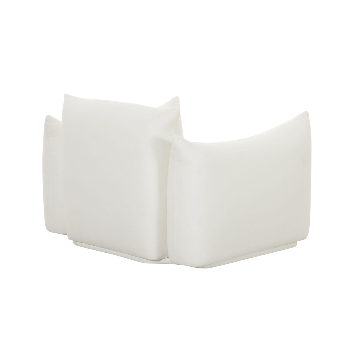 Saint Tropez Pearl Performance Fabric Stuffed Armchair