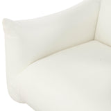 Saint Tropez Pearl Performance Fabric Stuffed Armchair
