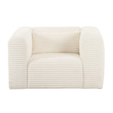 Tarra Fluffy Oversized Corduroy Armchair