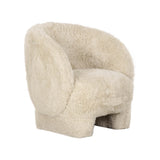 Kiki Vegan Shearling Accent Chair