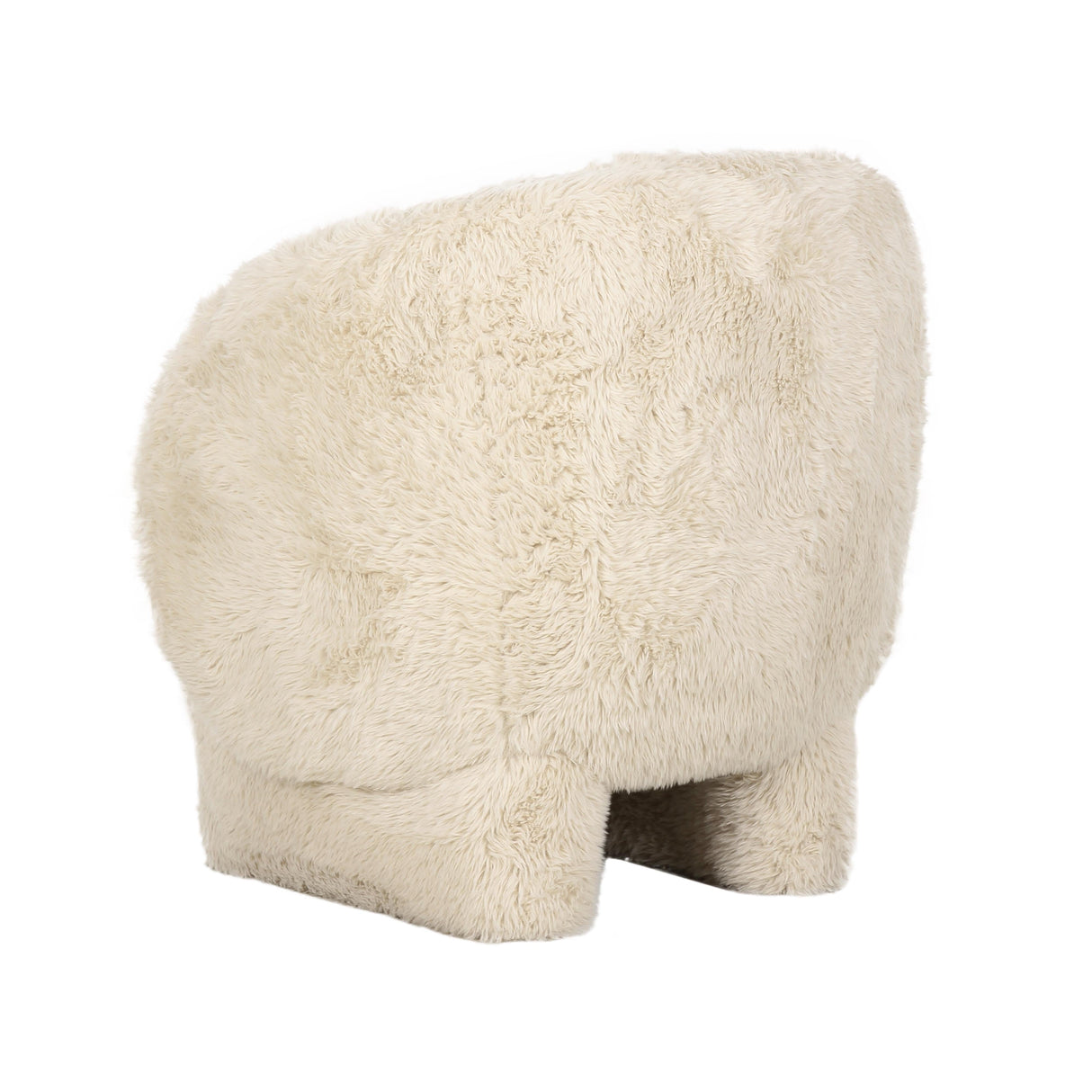 Kiki Vegan Shearling Accent Chair