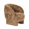 Kiki Vegan Shearling Accent Chair