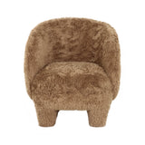 Kiki Vegan Shearling Accent Chair