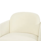 Solange Velvet Swivel Chair