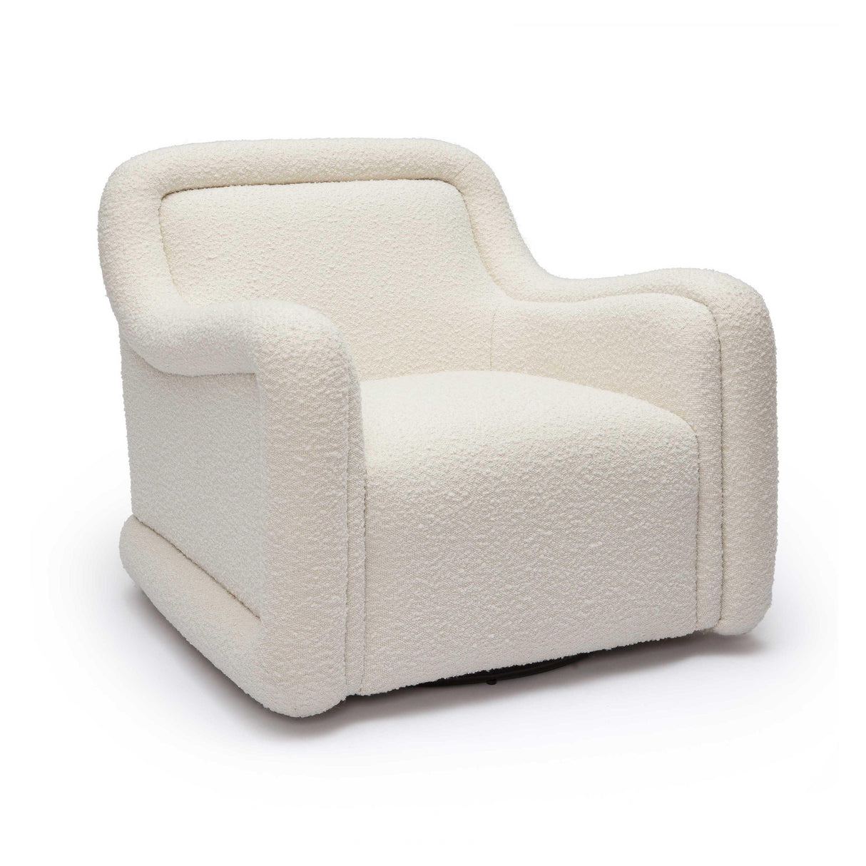 Charli Boucle Swivel Chair