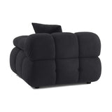 Calliope Cream Vegan Shearling Modular Corner Chair